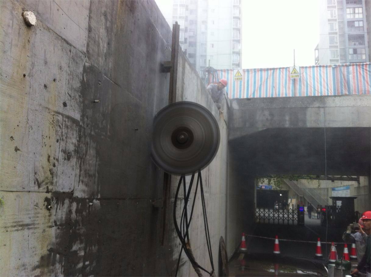 北京墙体切割-局部剪力墙切割拆除步骤|绳锯升级